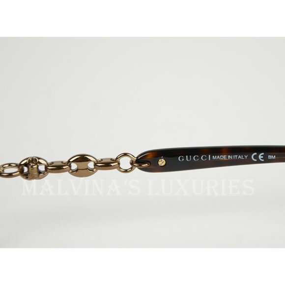 GUCCI EYEGLASSES GG 4251 TUV OPTICAL LENS MARINA CHAIN LOGO SIGNATURE - Picture 4 of 6